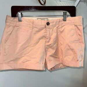 Coral low waisted shorts, vintage